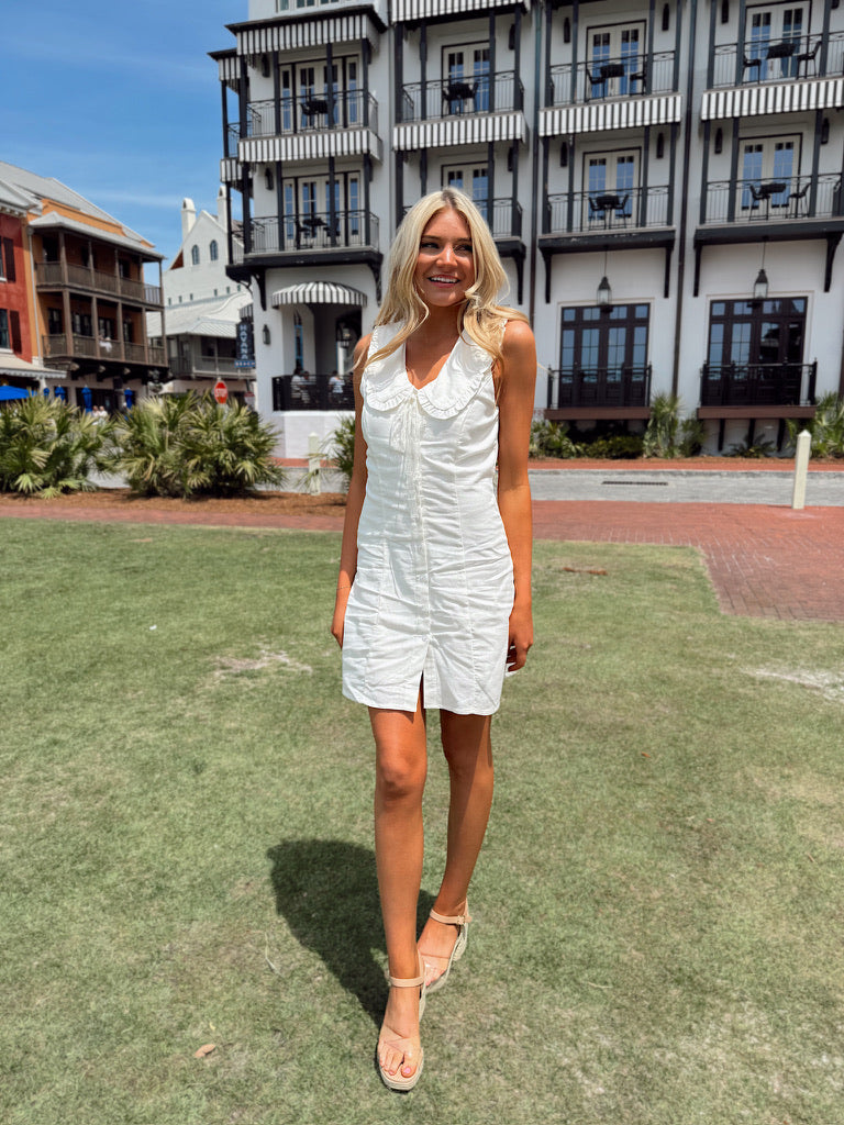 Soft Tides Mini Dress