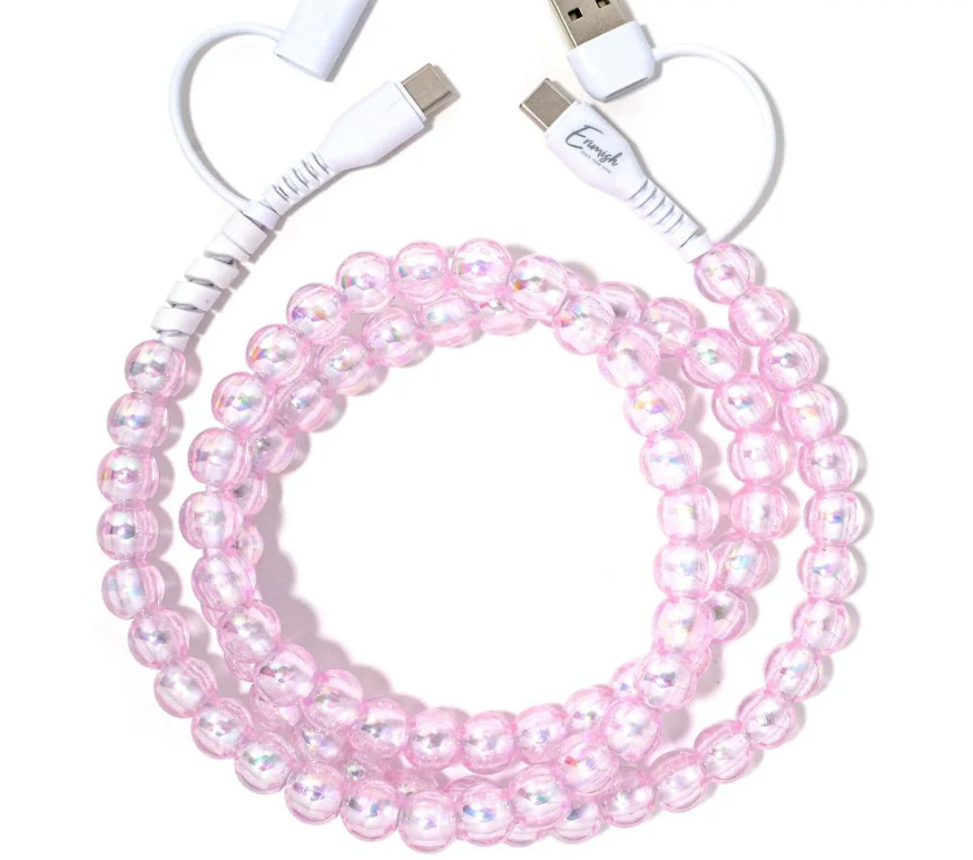 Taffy Strawberry Beaded Charger 6FT – Bella Rose Boutique