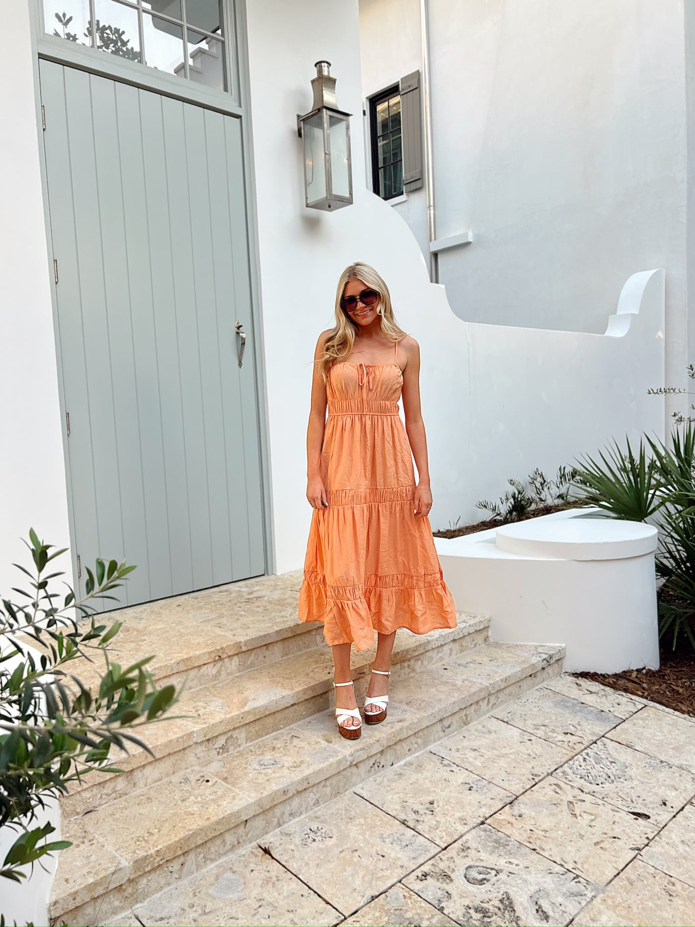 Soft Breezes Midi Dress