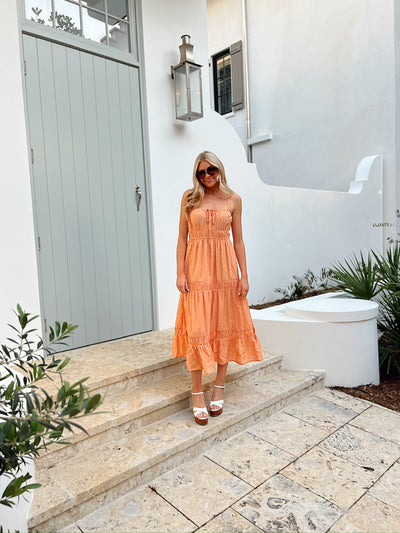 Soft Breezes Midi Dress