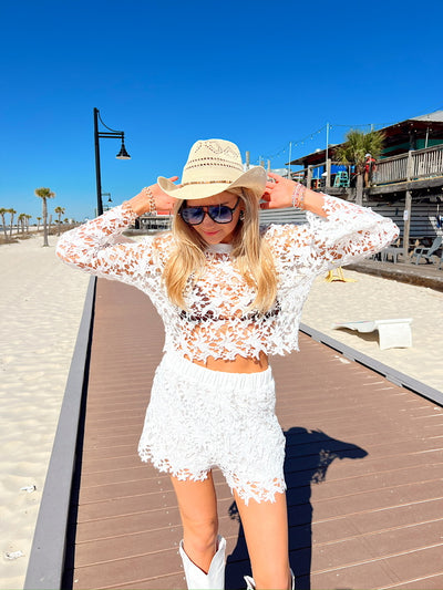 My Sweet Side Crochet Two-Piece Set