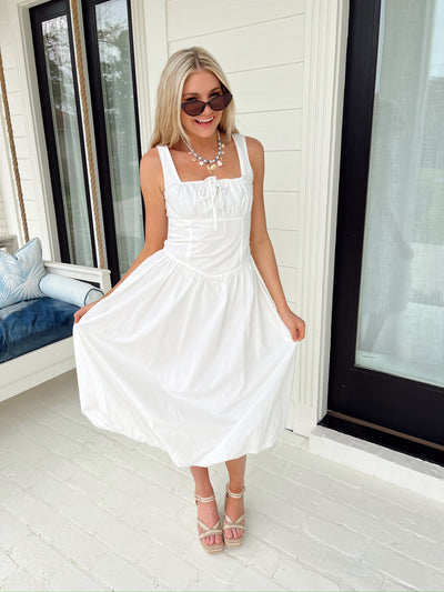 Bubbly Beauty Midi Dress