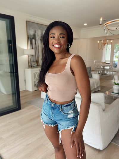 Casual Composure Crop Top