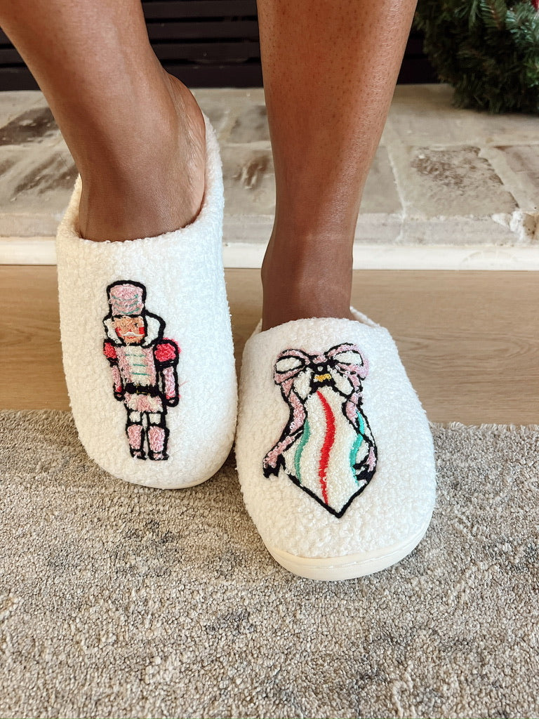 The Winter Nutcracker Slippers