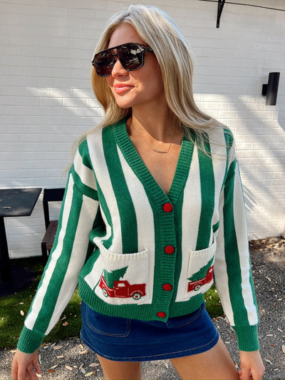 Christmas Tree Season Cardigan