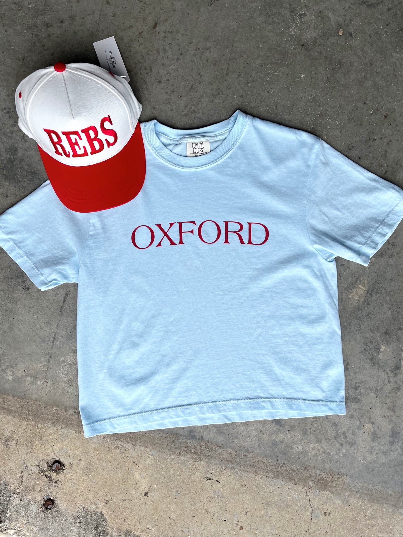 Oxford Graphic Top