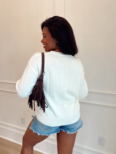 Sippin' In Style Espresso Martini Sweater