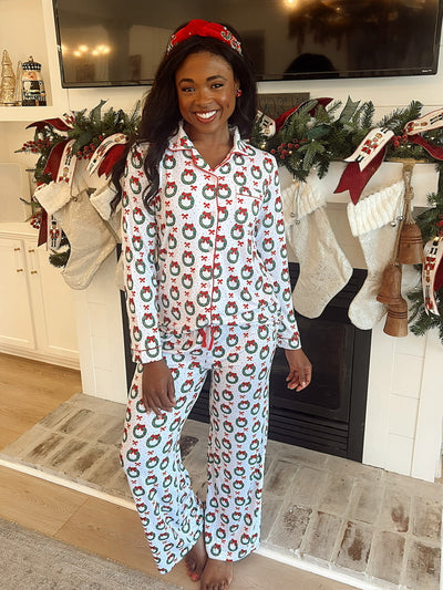 Clara Wreath Sleep Pants