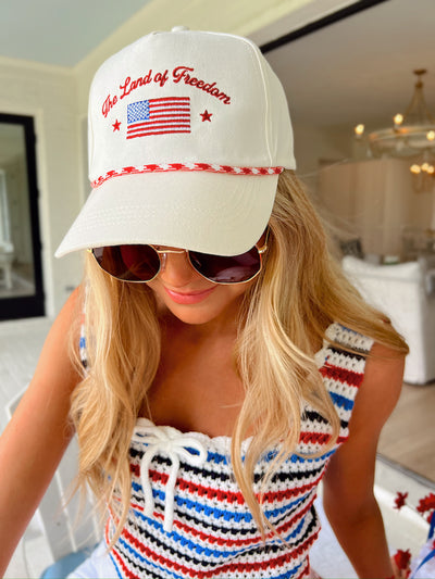 "The Land Of Freedom" Trucker Hat