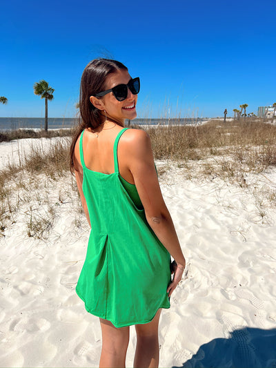 Sun-Kissed Serenity Mini Dress