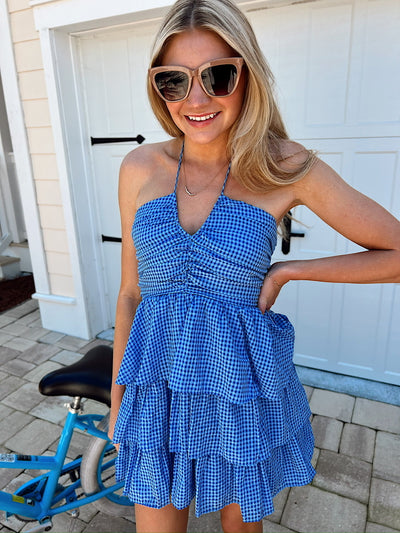 Wild Wishes Ruffled Mini Dress