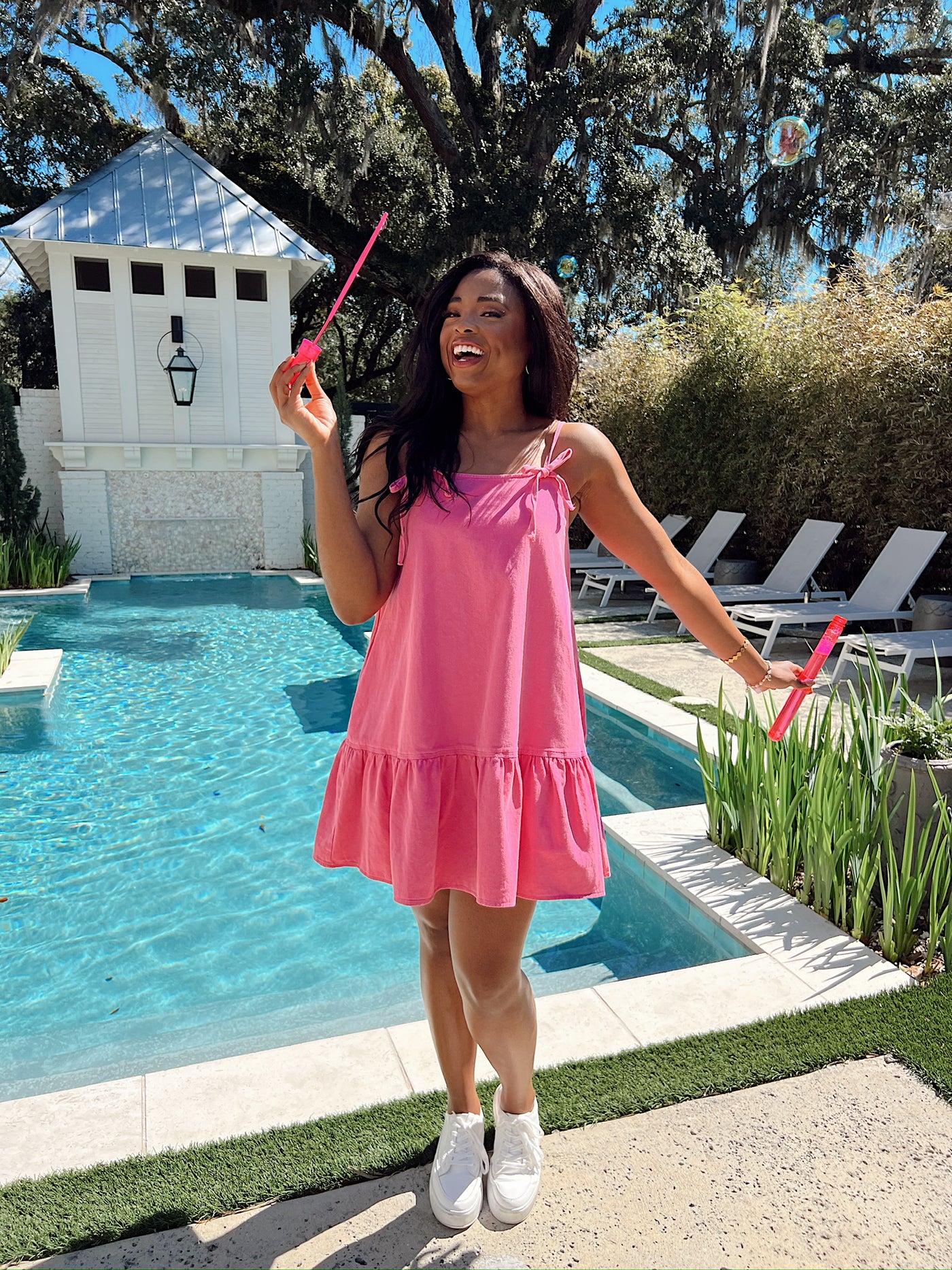 So Delighted Mini Dress