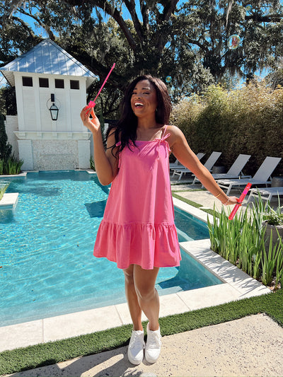 So Delighted Mini Dress