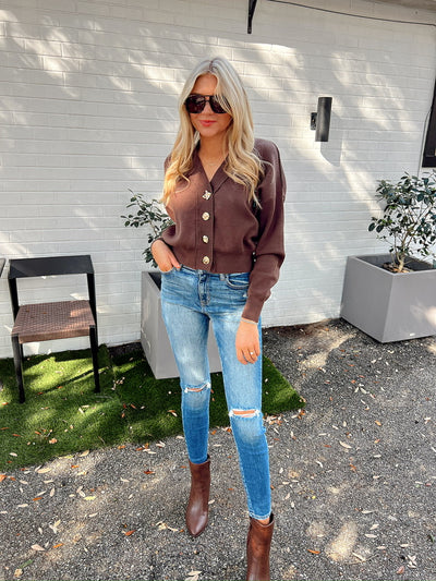 Polished Presence Long Sleeve Top