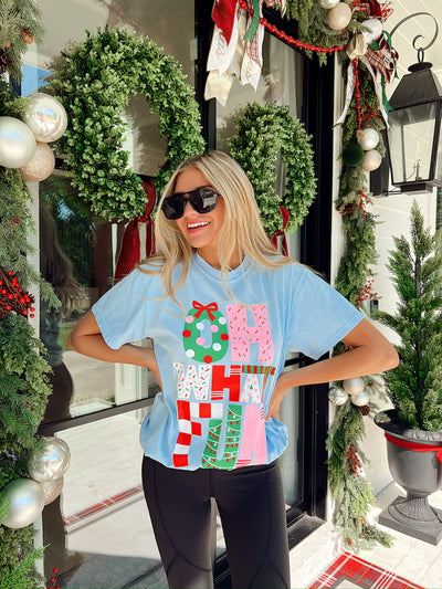 Oh What Fun Christmas Graphic Top