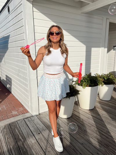 Always Innocent Floral Mini Skirt