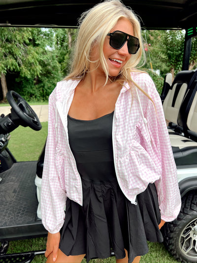 Daytime Perfection Gingham Jacket