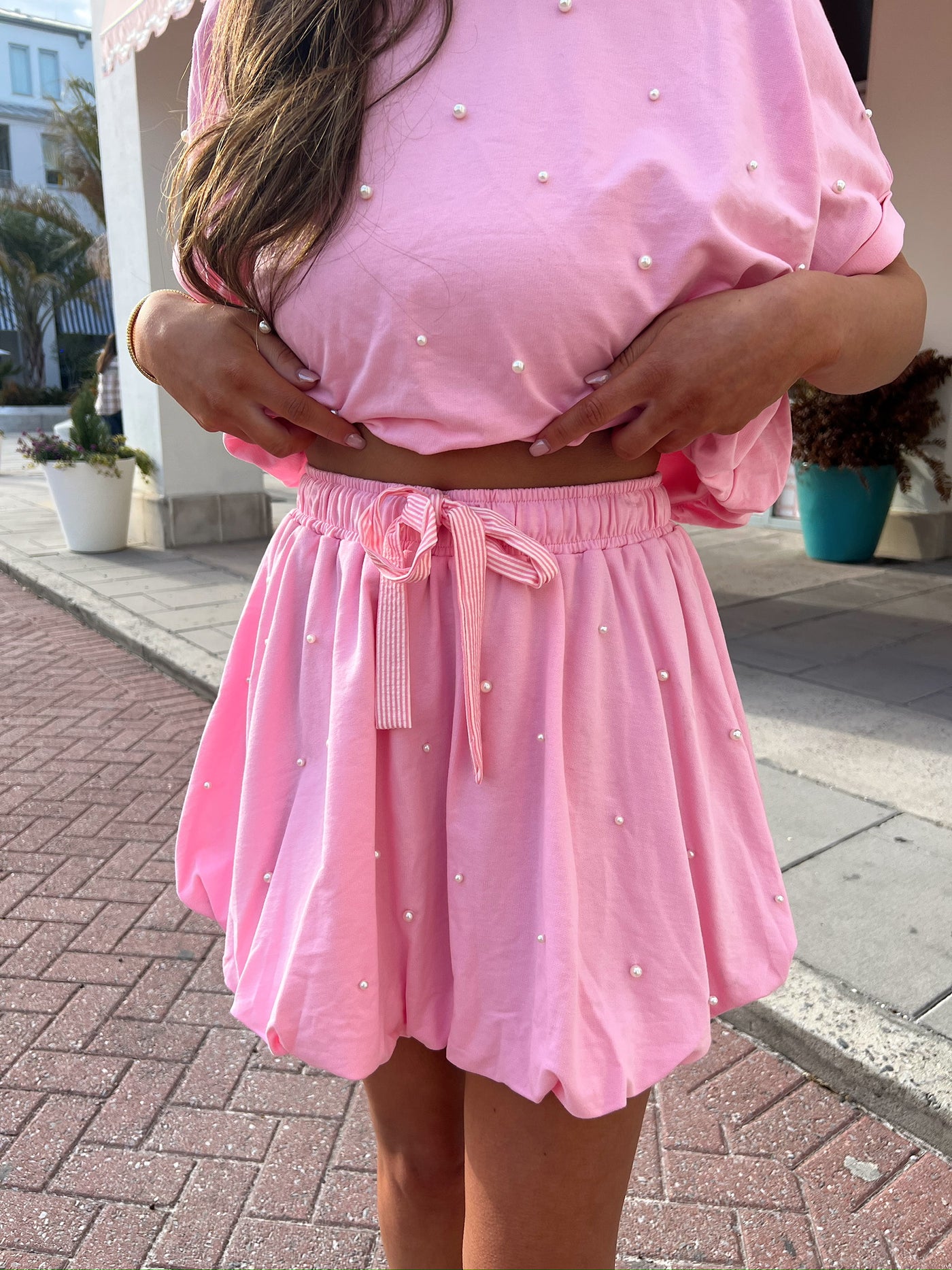 Dynamic Sweetheart Mini Skirt