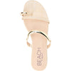 Vacay Gold Summer Sandals