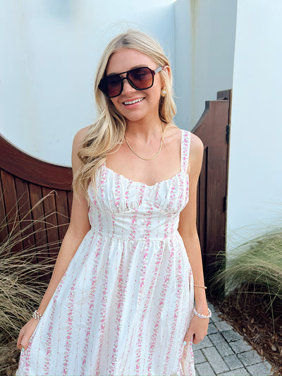 Ocean Springs Stroll Floral Maxi Dress