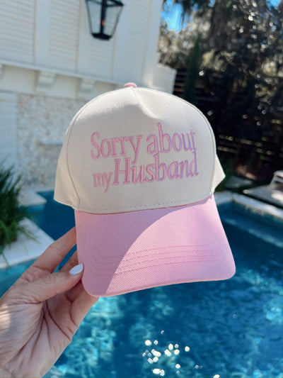 Sorry About My Husband Trucker Hat