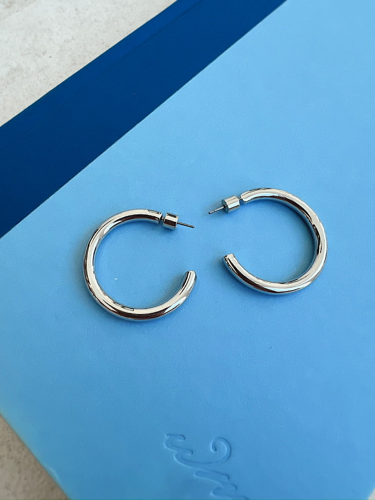 Always Classy Medium Hoop Earrings
