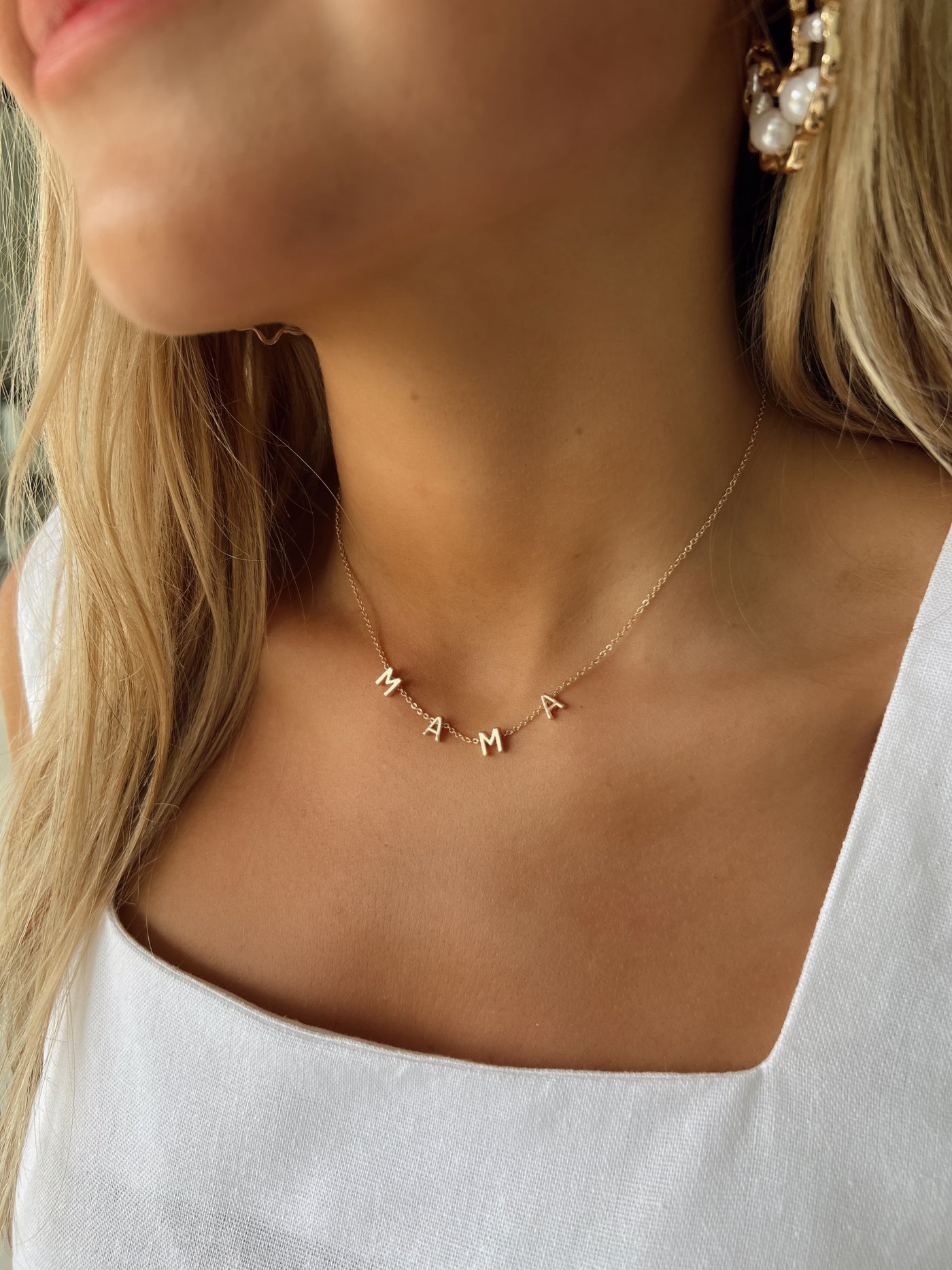 Dainty MAMA Necklace