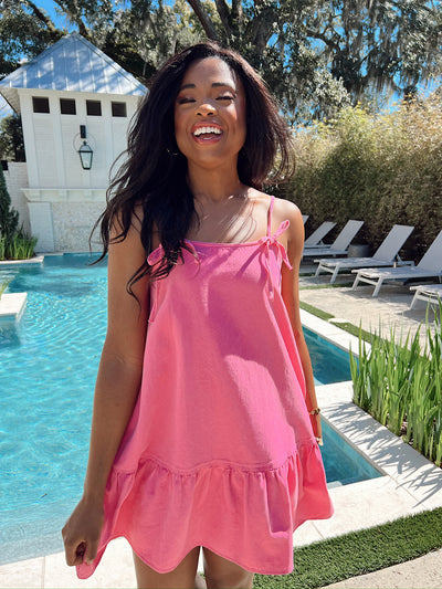 So Delighted Mini Dress