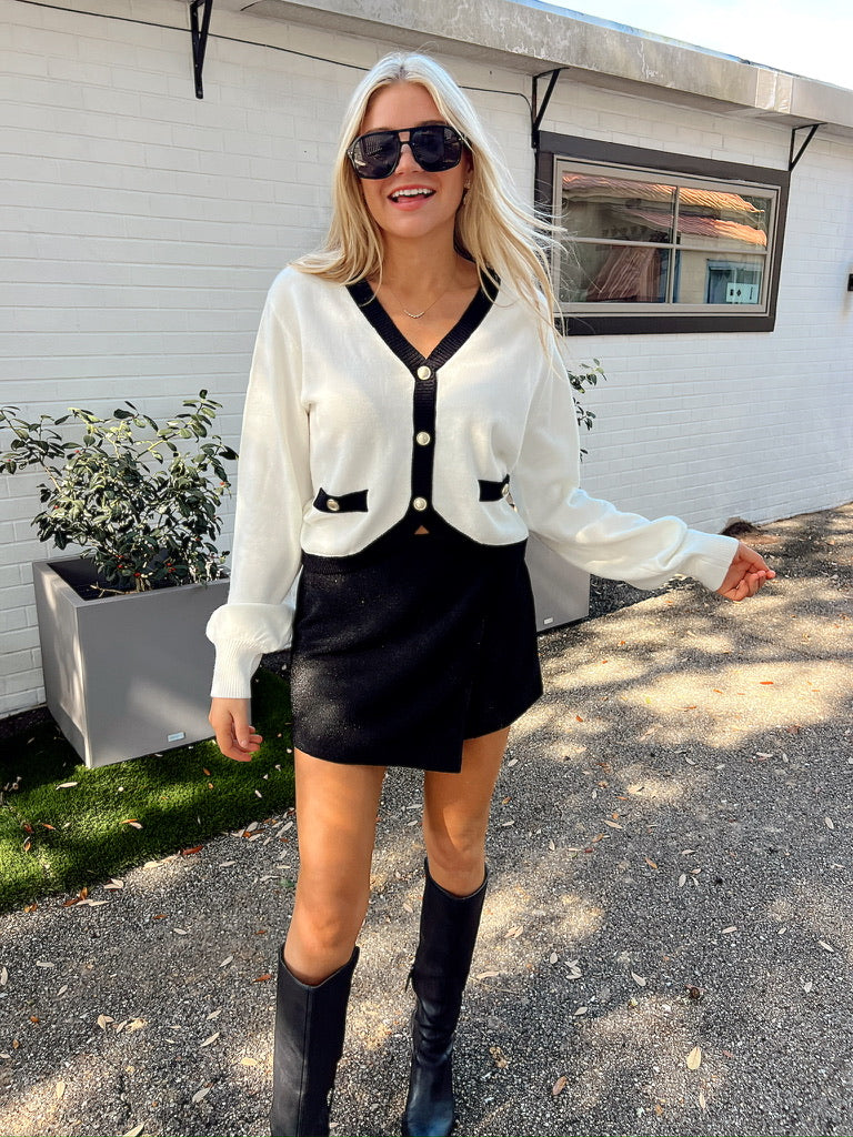 Making Headlines Cardigan