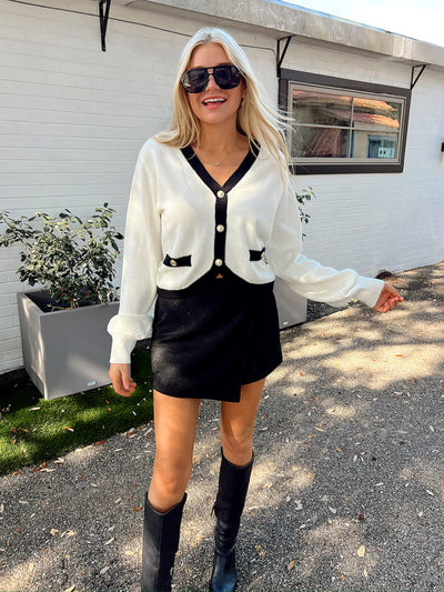 Making Headlines Cardigan