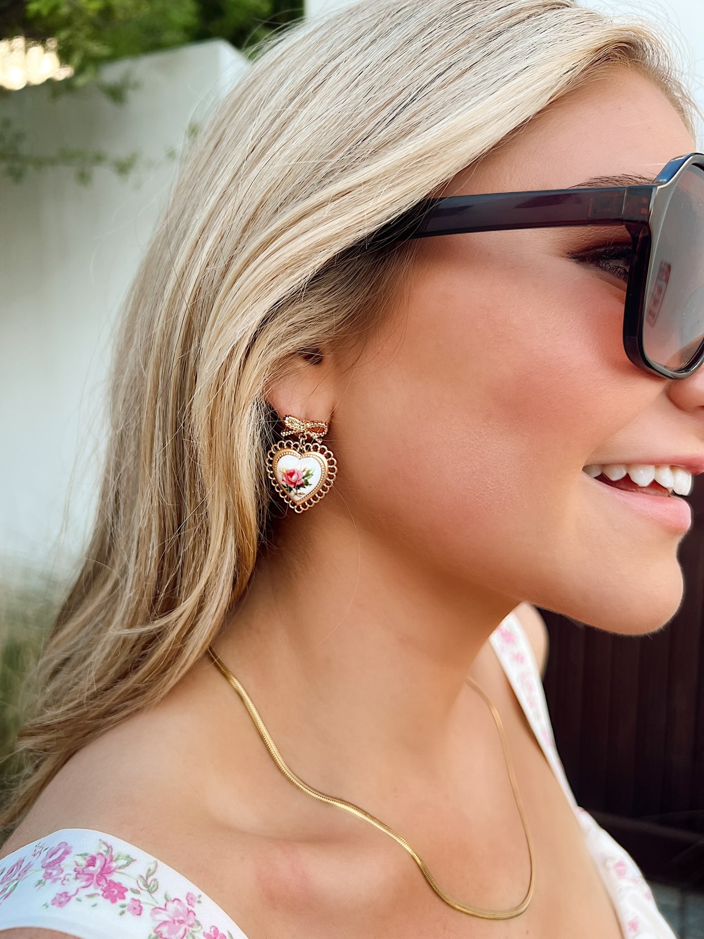 Sweet At Heart Drop Earrings