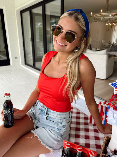 Totally Hooked Sleeveless Bodysuit