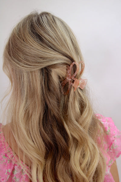 Forever The Cutest Bow Claw Clip