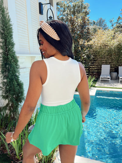 Stretching Into Comfort Mini Skort