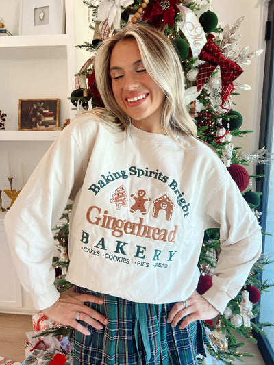 Gingerbread Bakery Pullover Sweater