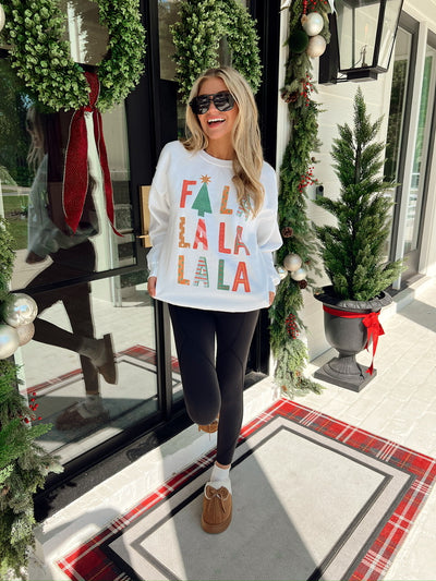 Fa La La La La Graphic Sweatshirt