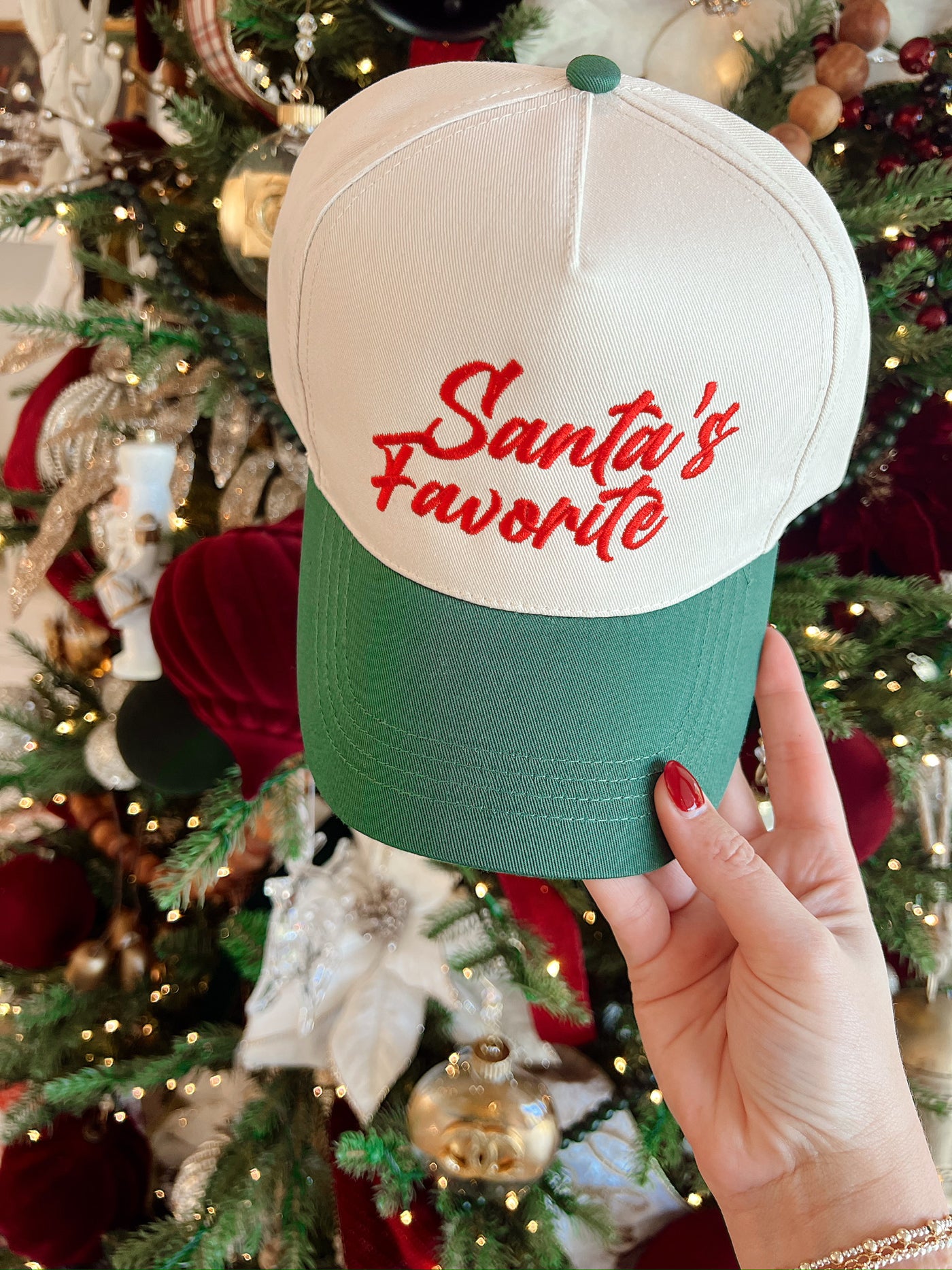 Santa's Favorite Trucker Hat