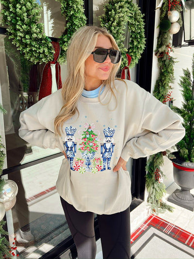Chinoiserie Nutcracker Sweatshirt