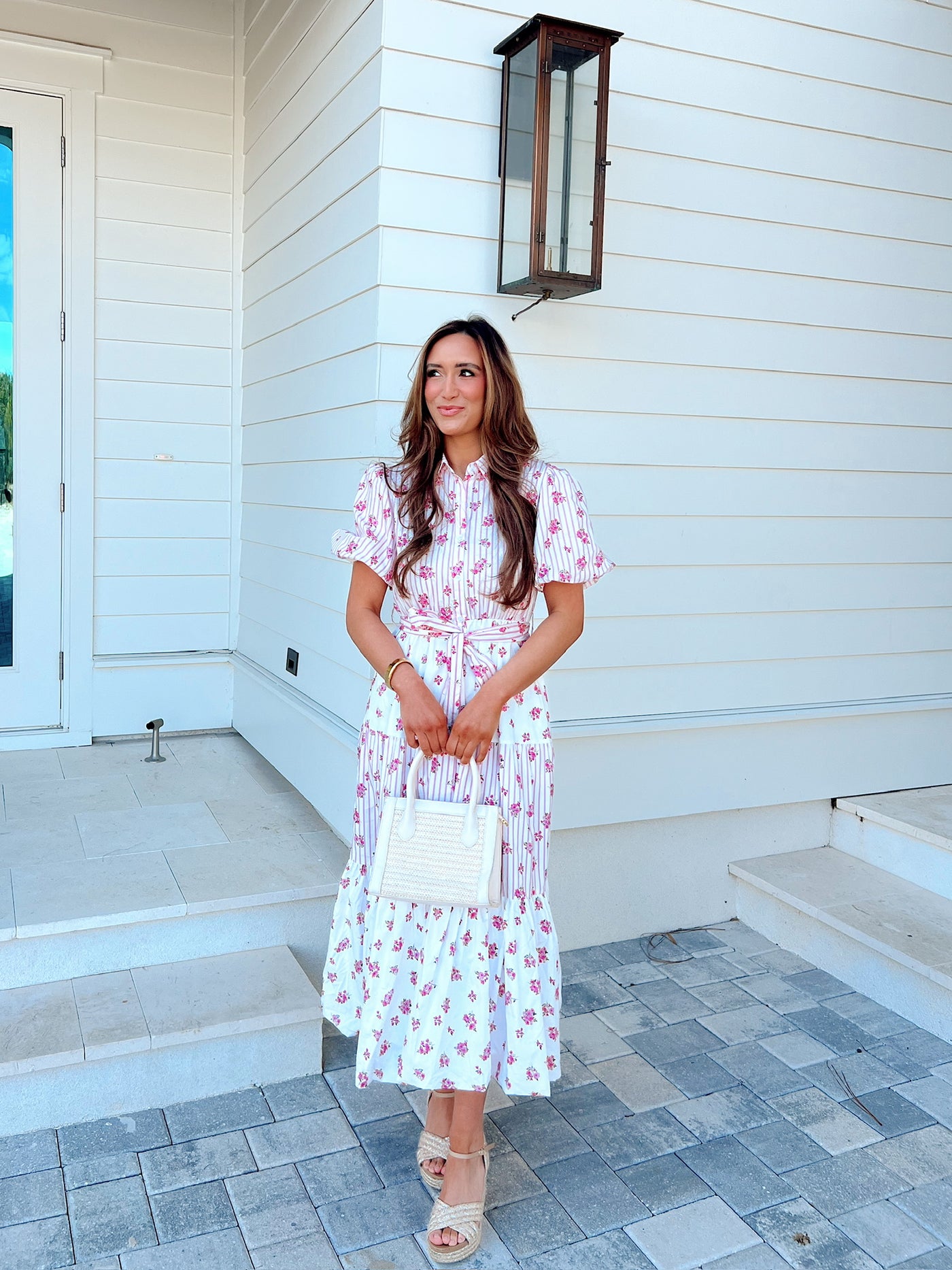 Leaving You Breathless Floral Midi Dress