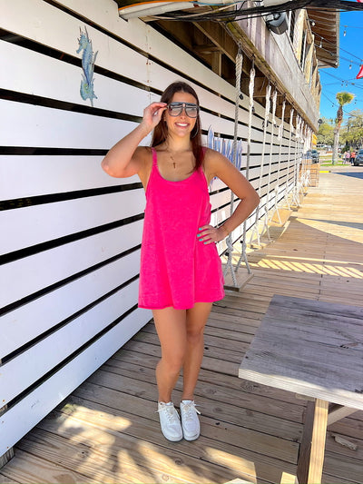 Sun-Kissed Serenity Mini Dress