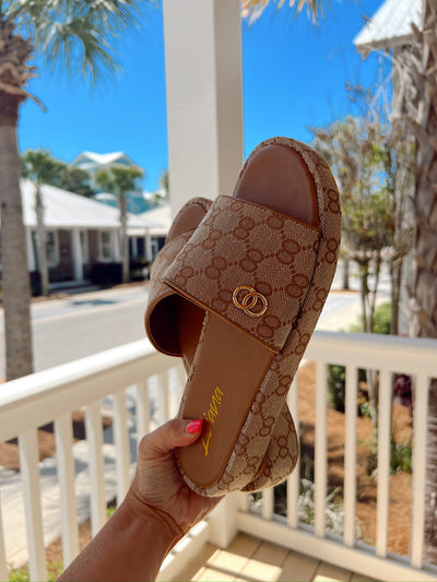 Addressing The Rumors Platform Sandals