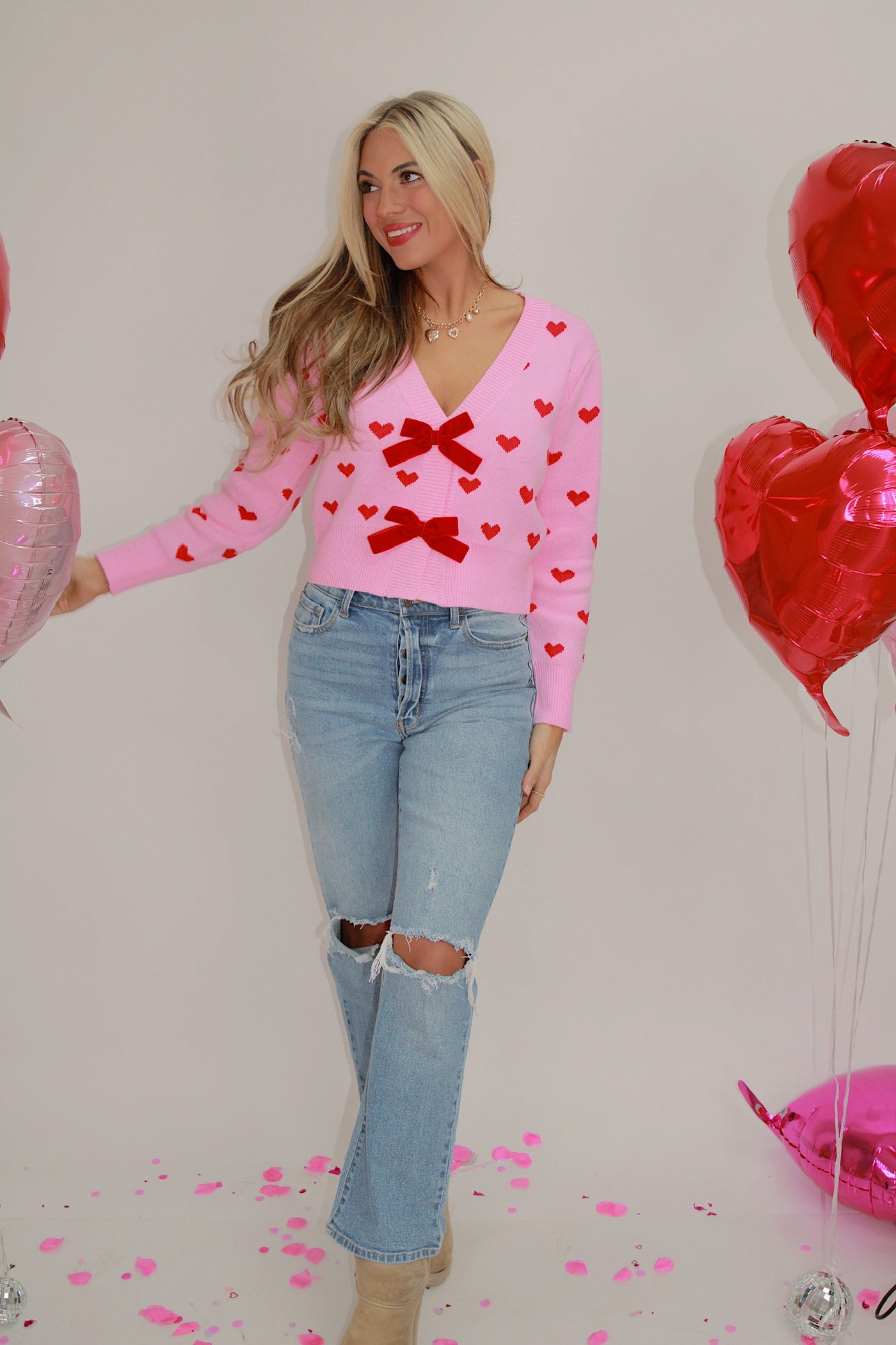 Touched My Heart Cardigan