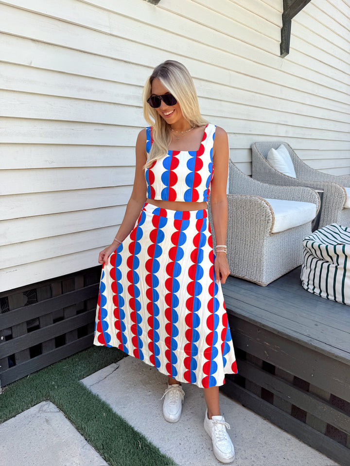retro two piece dress Retro Causal Two Piece Set