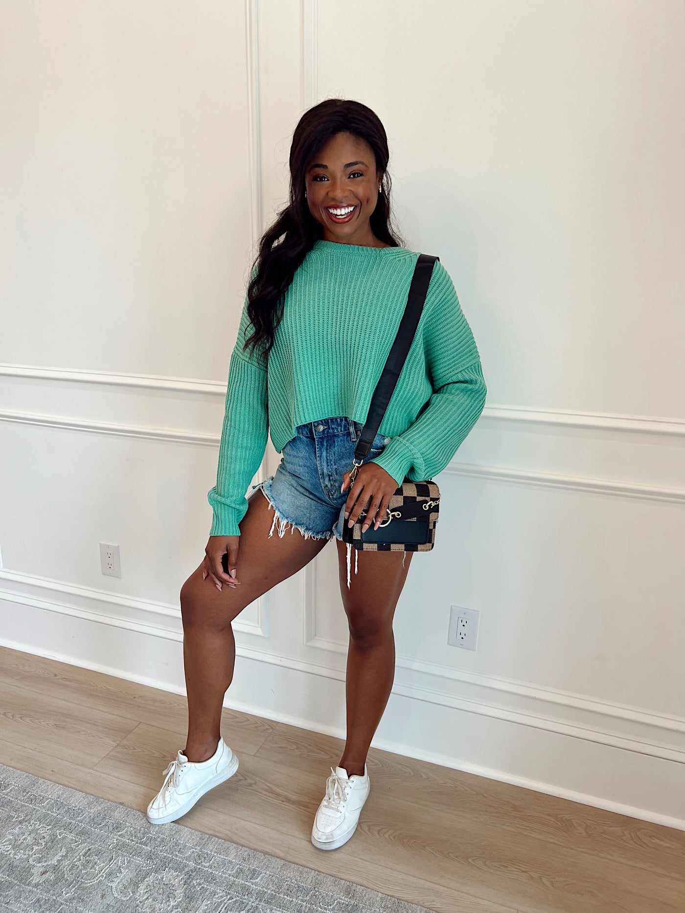 Keep It Chill Cropped Sweater