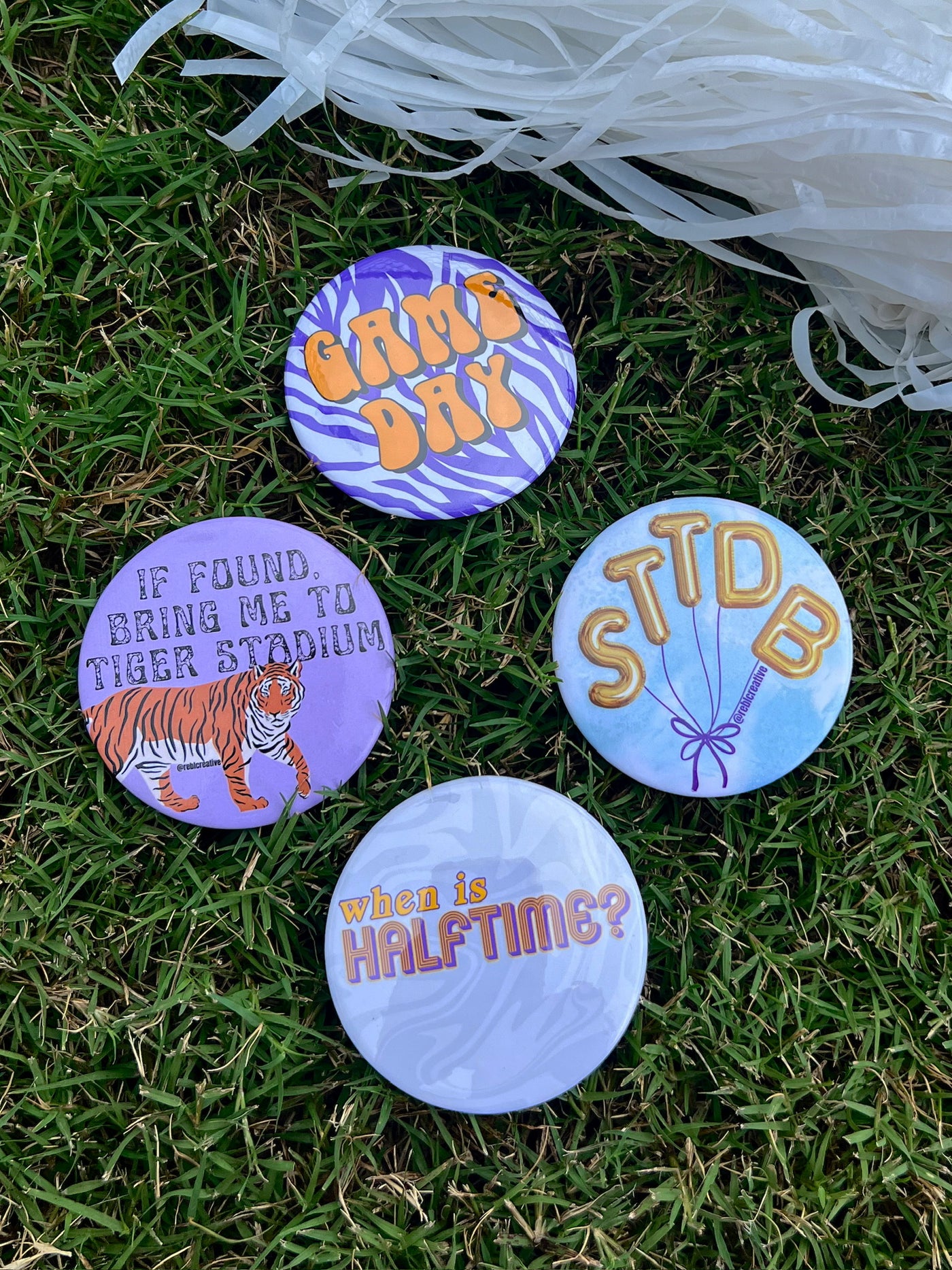 LSU Game-day Pins