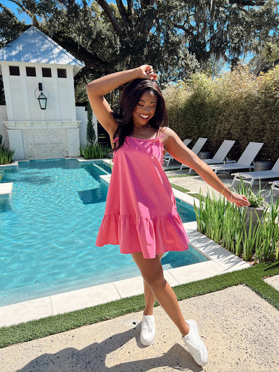 So Delighted Mini Dress