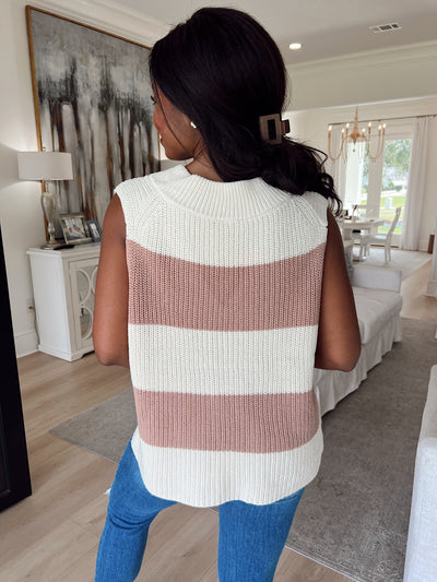 Been Here All Along Oversized Sweater Vest