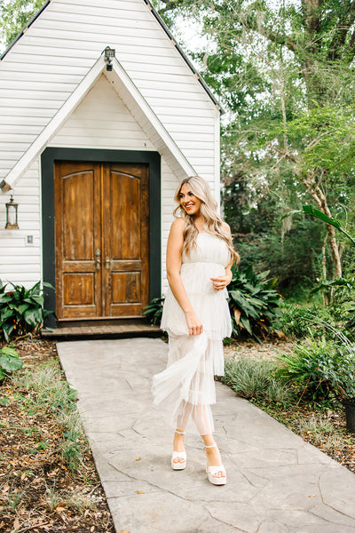 Forever And More Tulle Maxi Dress