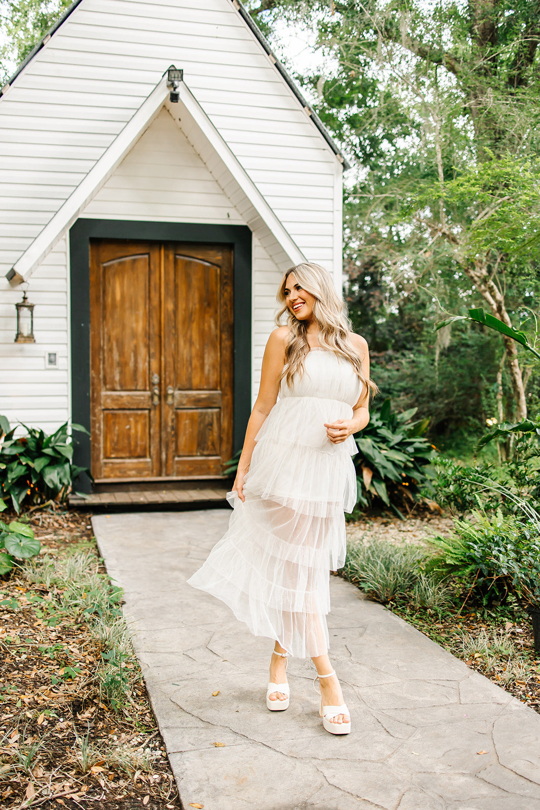 Forever And More Tulle Maxi Dress