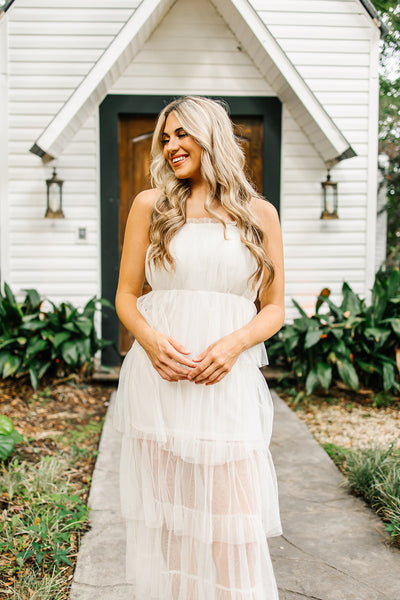 Forever And More Tulle Maxi Dress